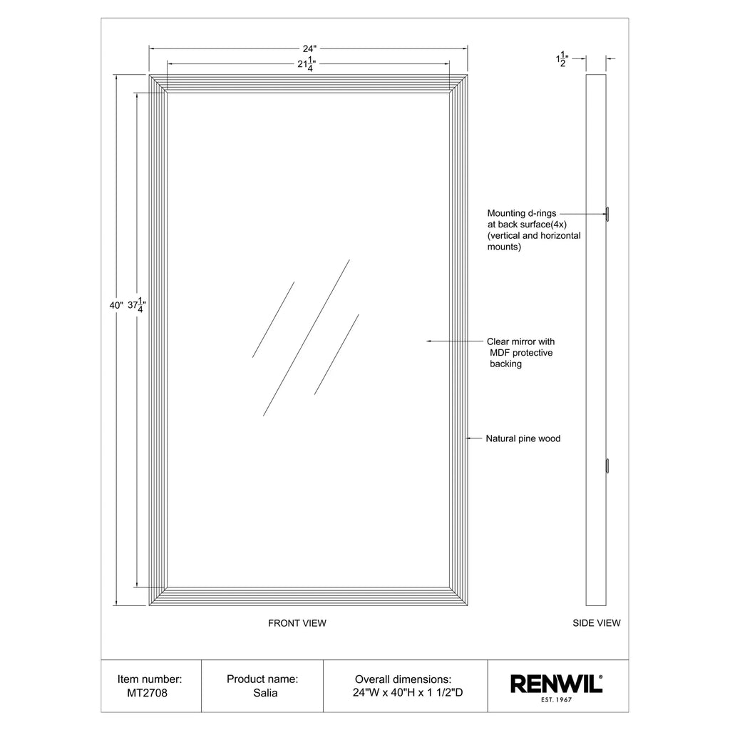 RENWIL SALIA MIRROR MT2708