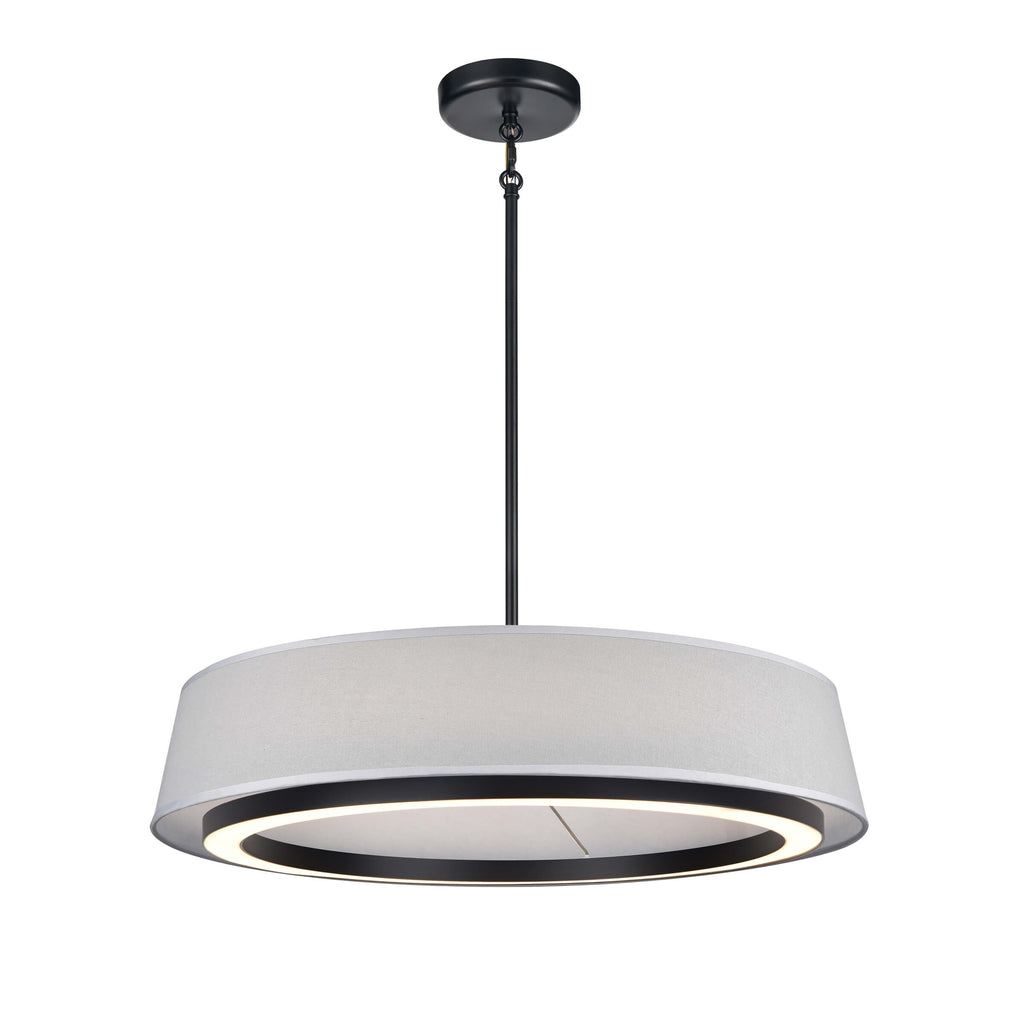 DVI LIGHTING CELENE LED 24" PENDANT EBONY GREY DVP41024EB-GY-CCT