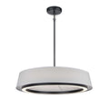 DVI LIGHTING CELENE LED 24" PENDANT EBONY GREY DVP41024EB-GY-CCT