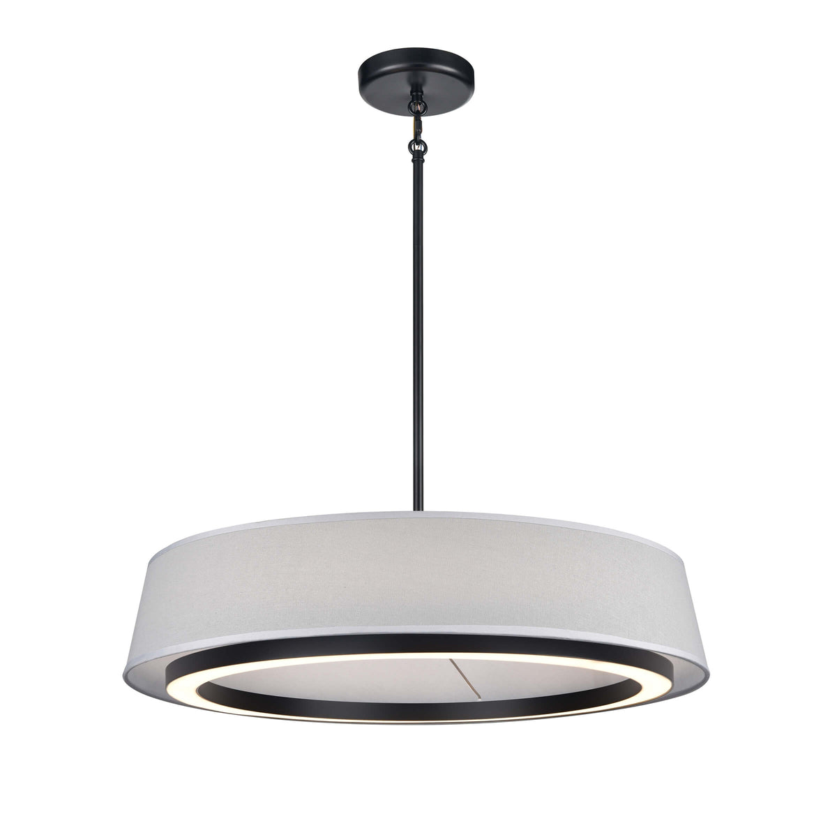 DVI LIGHTING CELENE LED 24" PENDANT EBONY GREY DVP41024EB-GY-CCT