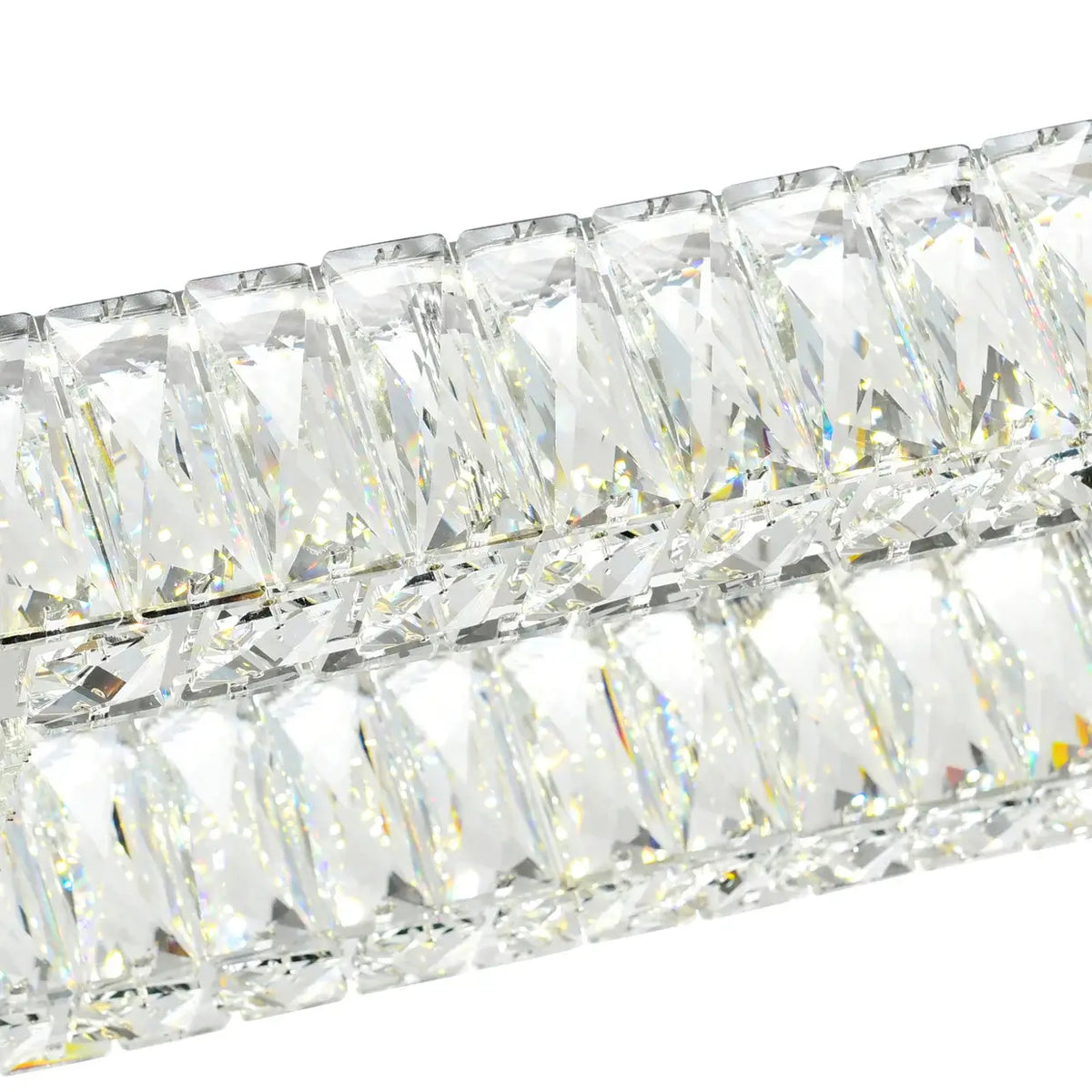CWI LIGHTING FELICITY LED 2-TIER CHROME CHANDELIER 1084P52-601-RC-2C