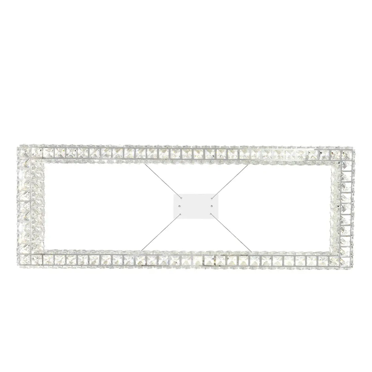 CWI LIGHTING FELICITY LED 52" CHROME CHANDELIER 1084P52-601-RC-1C