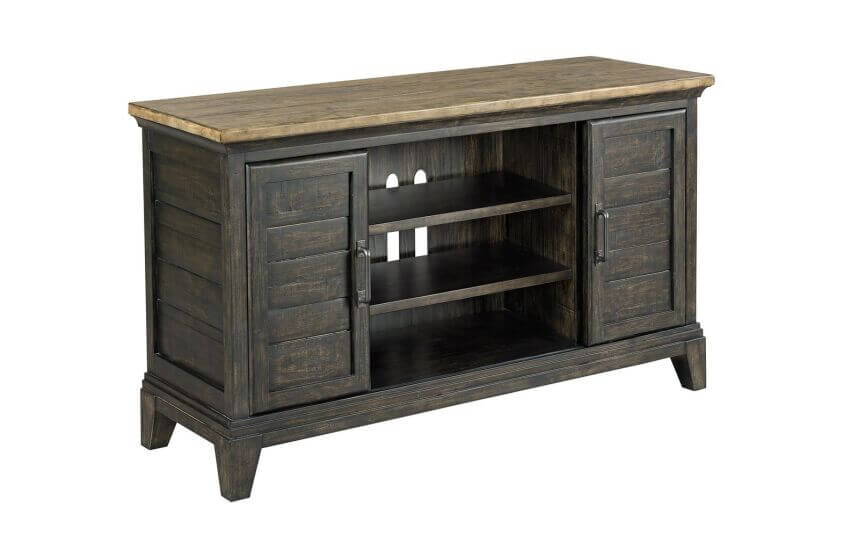 KINCAID PLANK ROAD 54" ARDEN ENTERTAINMENT CONSOLE CHARCOAL 706-586C