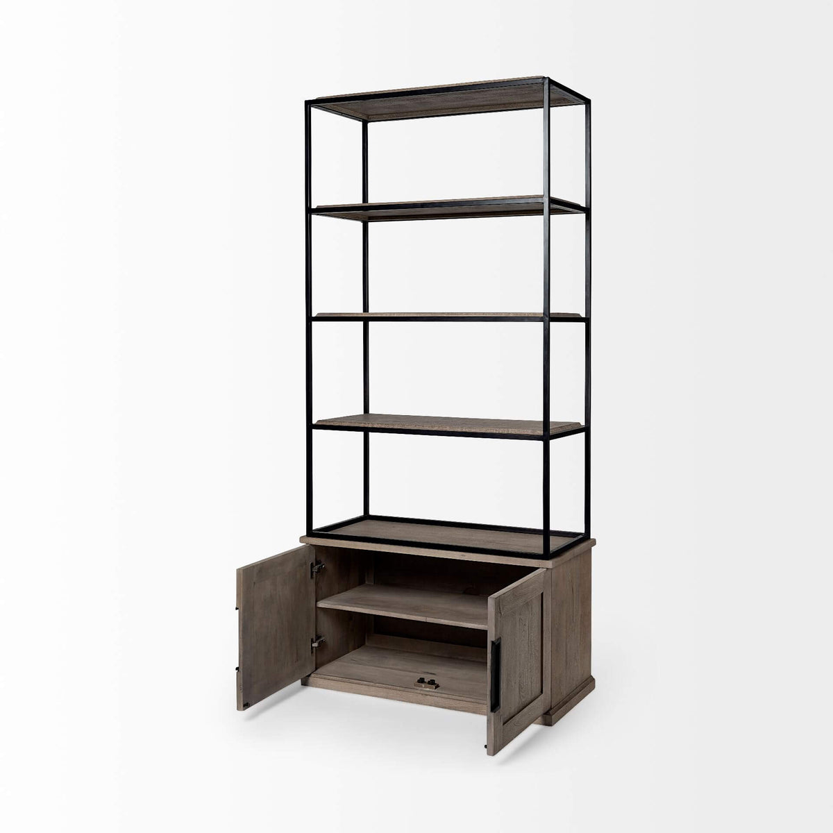 MERCANA BRAXTON THREE SHELF SHELVING UNIT 68203-AB