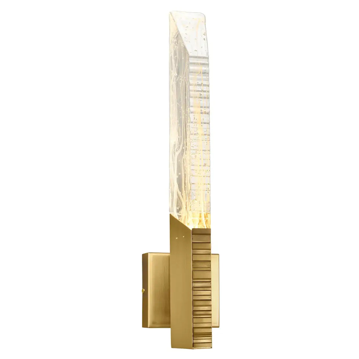 CWI LIGHTING PETRA LED 22" BRASS WALL LIGHT 1723W22-1-624