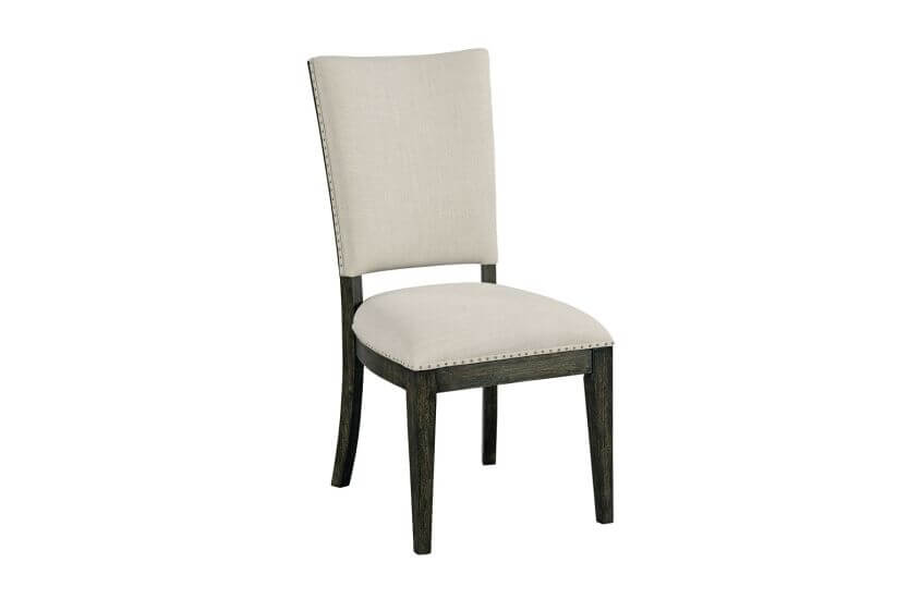KINCAID PLANK ROAD HOWELL SIDE CHAIR CHARCOAL  SET OF TWO 706-622C