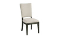 KINCAID PLANK ROAD HOWELL SIDE CHAIR CHARCOAL  SET OF TWO 706-622C