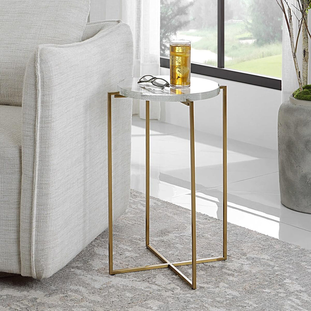 UTTERMOST STAR-CROSSED ACCENT TABLE 25226
