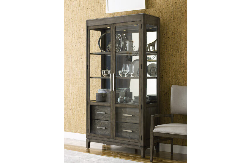 KINCAID CASCADE  HARRISON DISPLAY CABINET 863-830