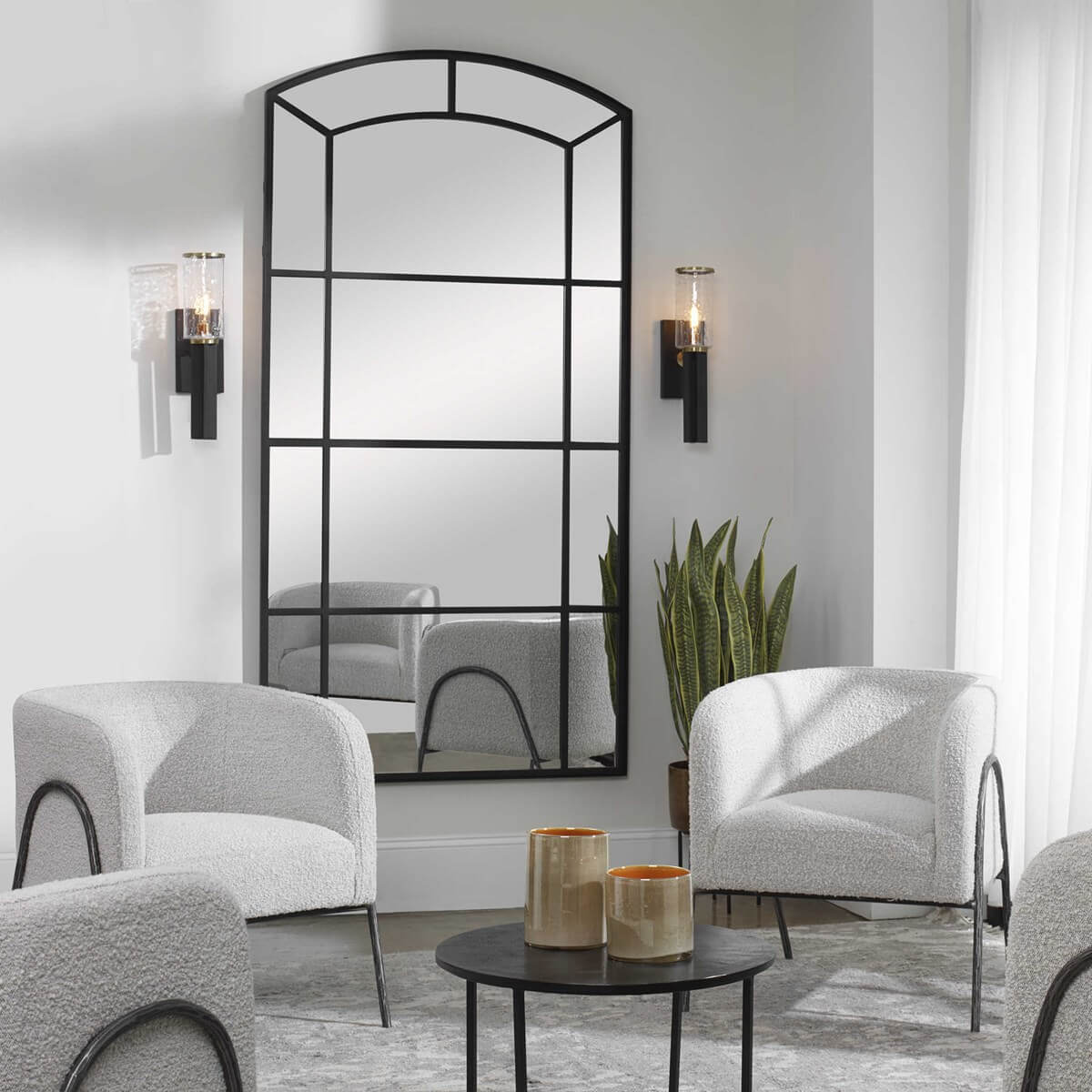 UTTERMOST CAMBER ARCH MIRROR 09752