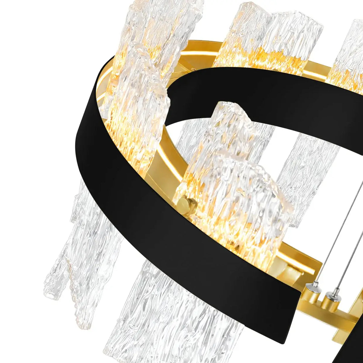 CWI LIGHTING GUADIANA LED BLACK CHANDELIER 1246P32-101