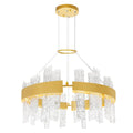 CWI LIGHTING GUADIANA LED GOLD CHANDELIER 1246P32-602