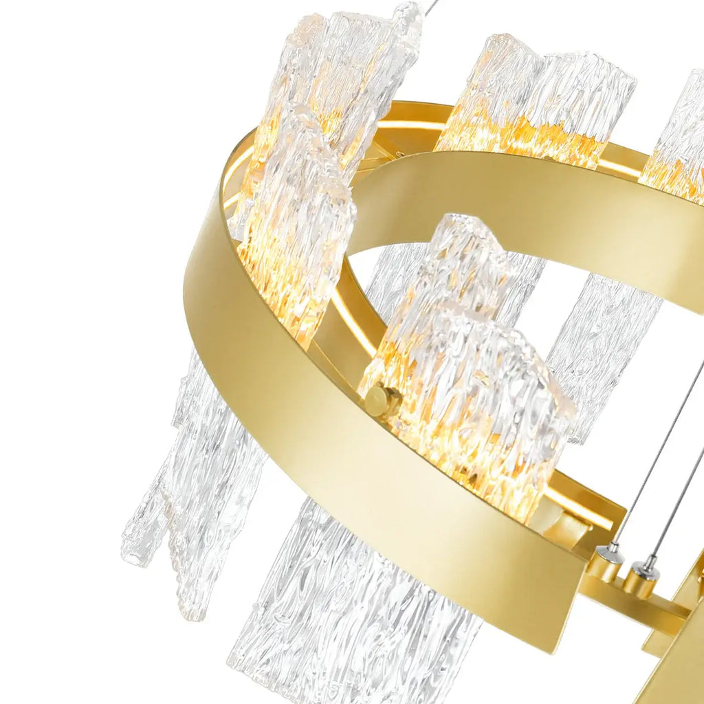 CWI LIGHTING GUADIANA LED GOLD CHANDELIER 1246P32-602