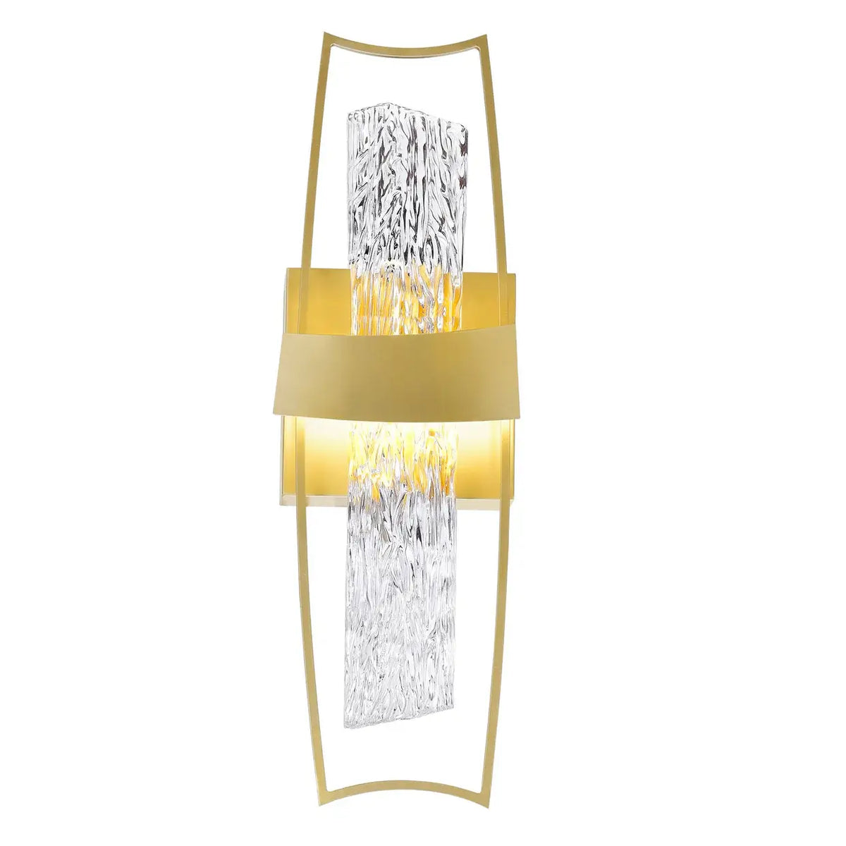 CWI LIGHTING GUADIANA LED GOLD 5" WALL LIGHT 1246W5-602