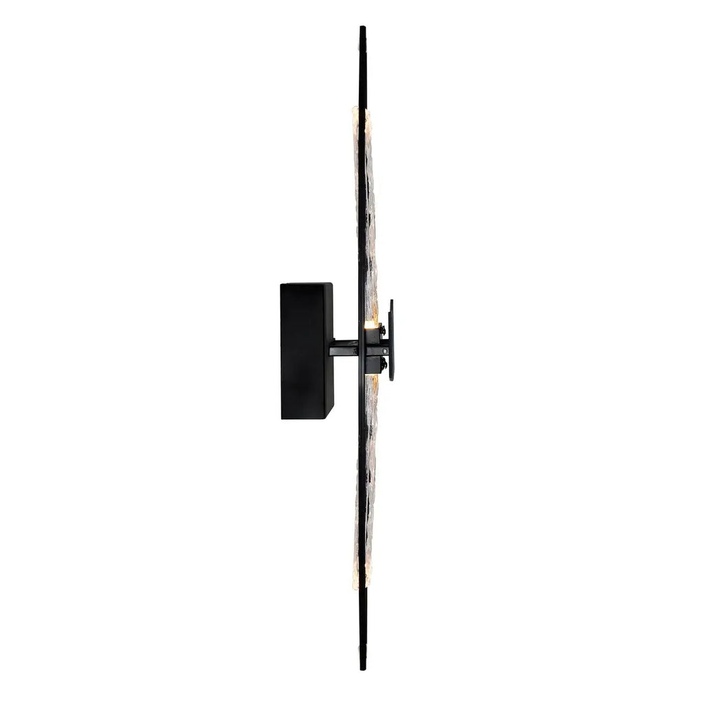 CWI LIGHTING GUADIANA LED BLACK 8" WALL LIGHT 1246W8-101