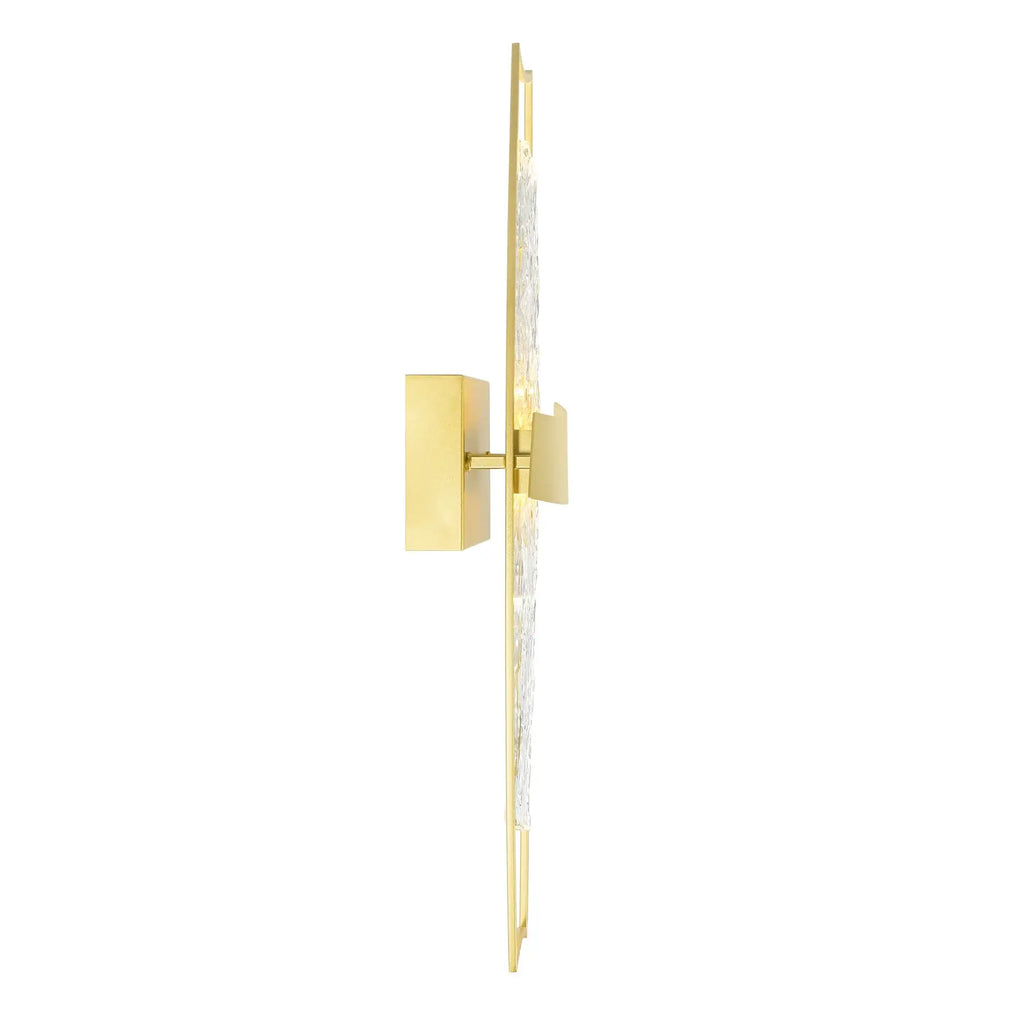 CWI LIGHTING GUADIANA LED GOLD 8" WALL LIGHT 1246W8-602