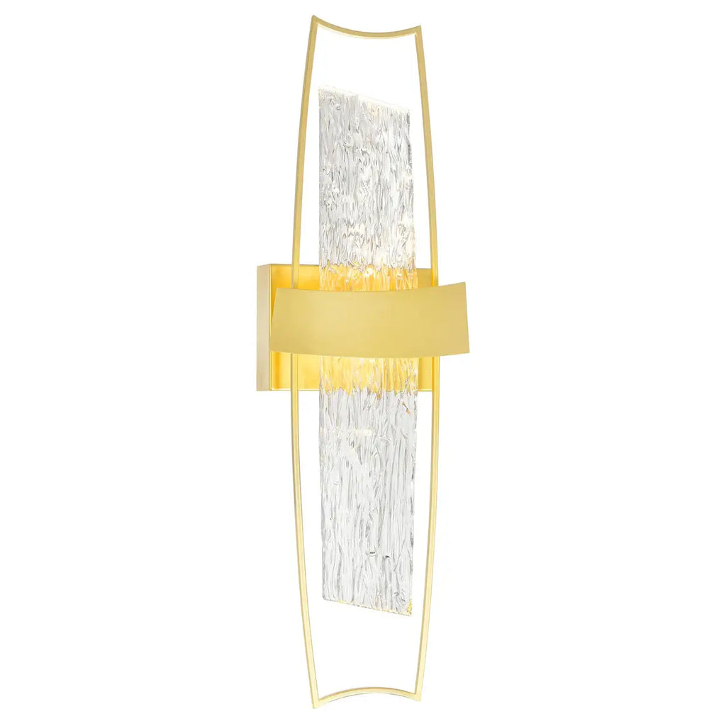 CWI LIGHTING GUADIANA LED GOLD 8" WALL LIGHT 1246W8-602