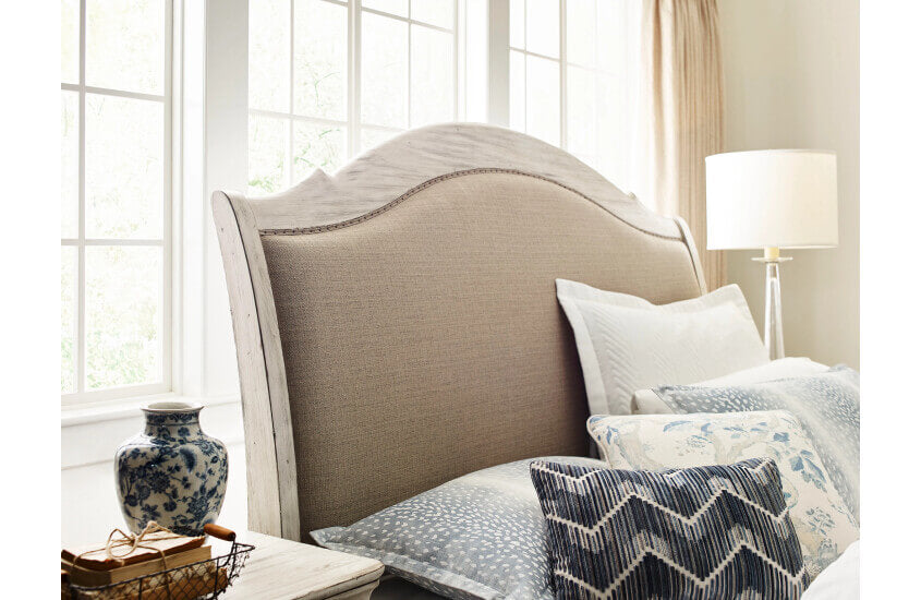 KINCAID SELWYN KELLY UPHOLSTERED QUEEN SLEIGH BED 020-323P