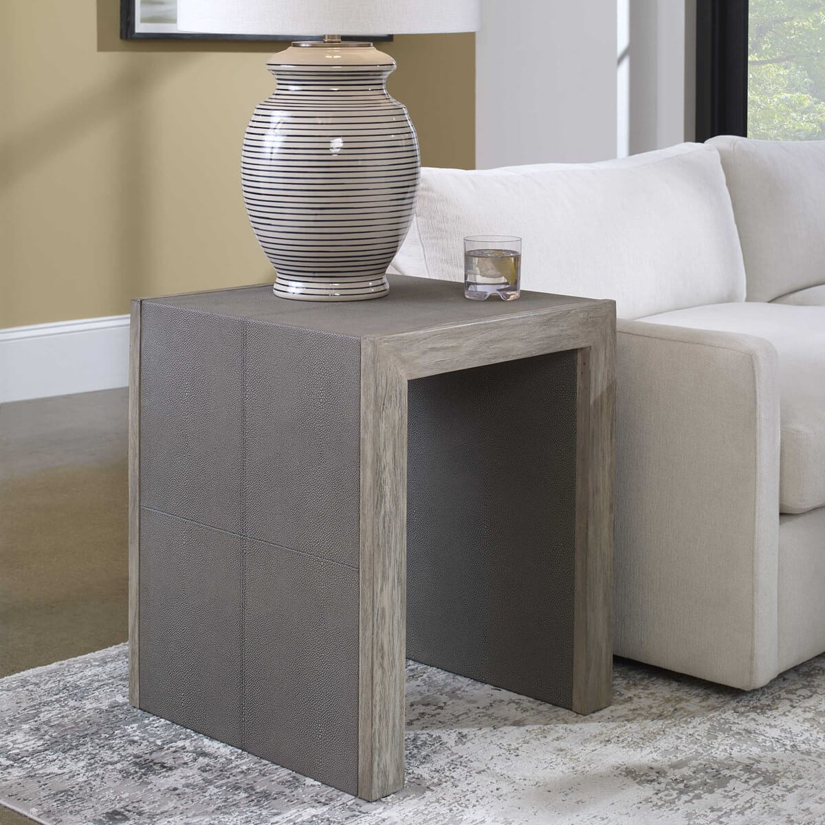 UTTERMOST AERINA END TABLE 25214