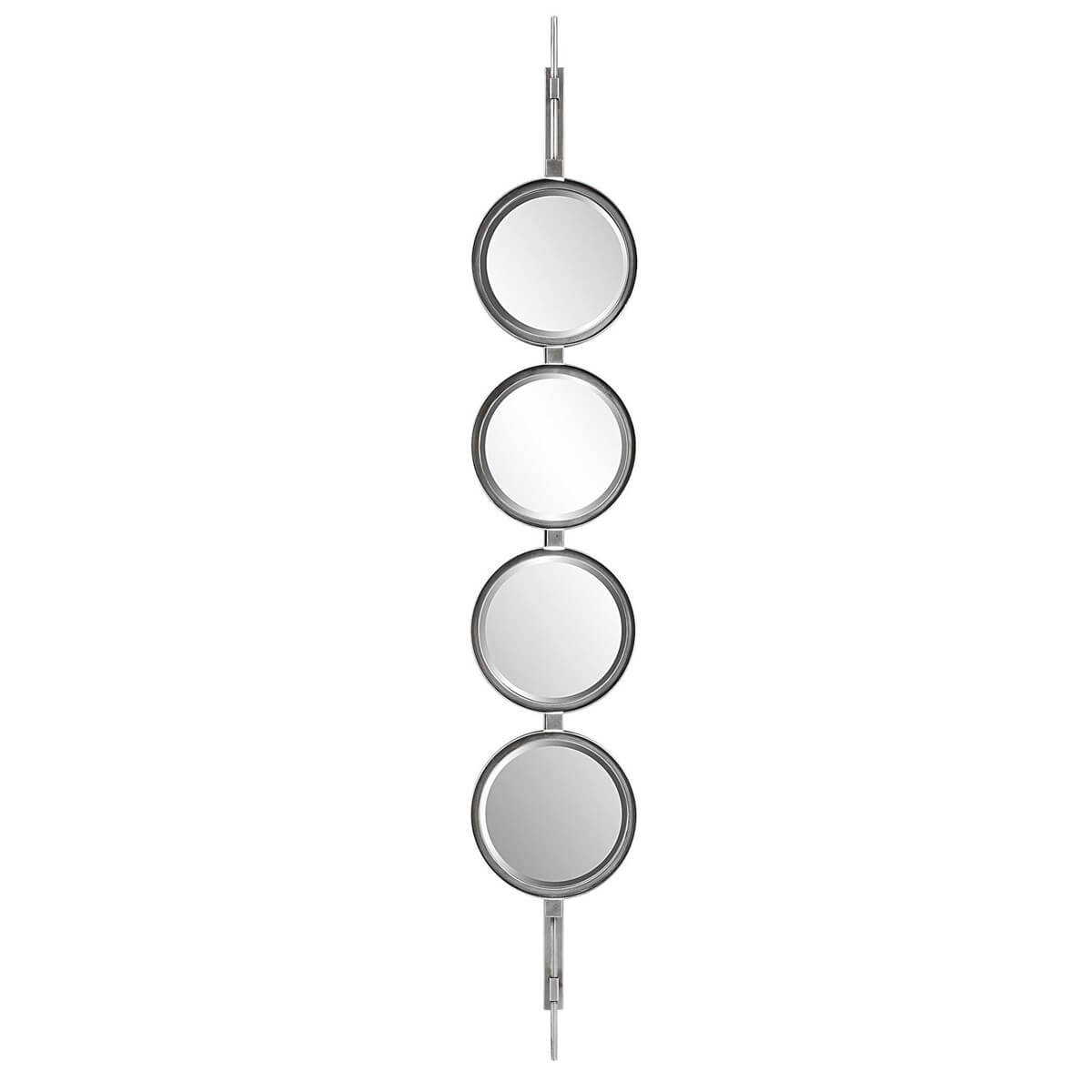 UTTERMOST BUTTON MIRROR SILVER 09842