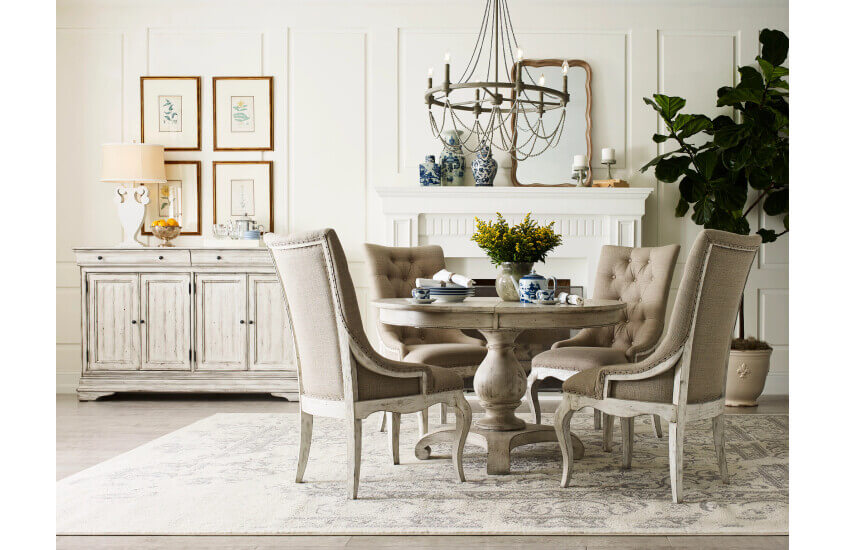 KINCAID SELWYN DECONSTRUCTED HOST CHAIR SET OF TWO 020-620