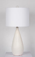 BETHEL  JTL90KT-WH  CERAMIC TABLE LAMP