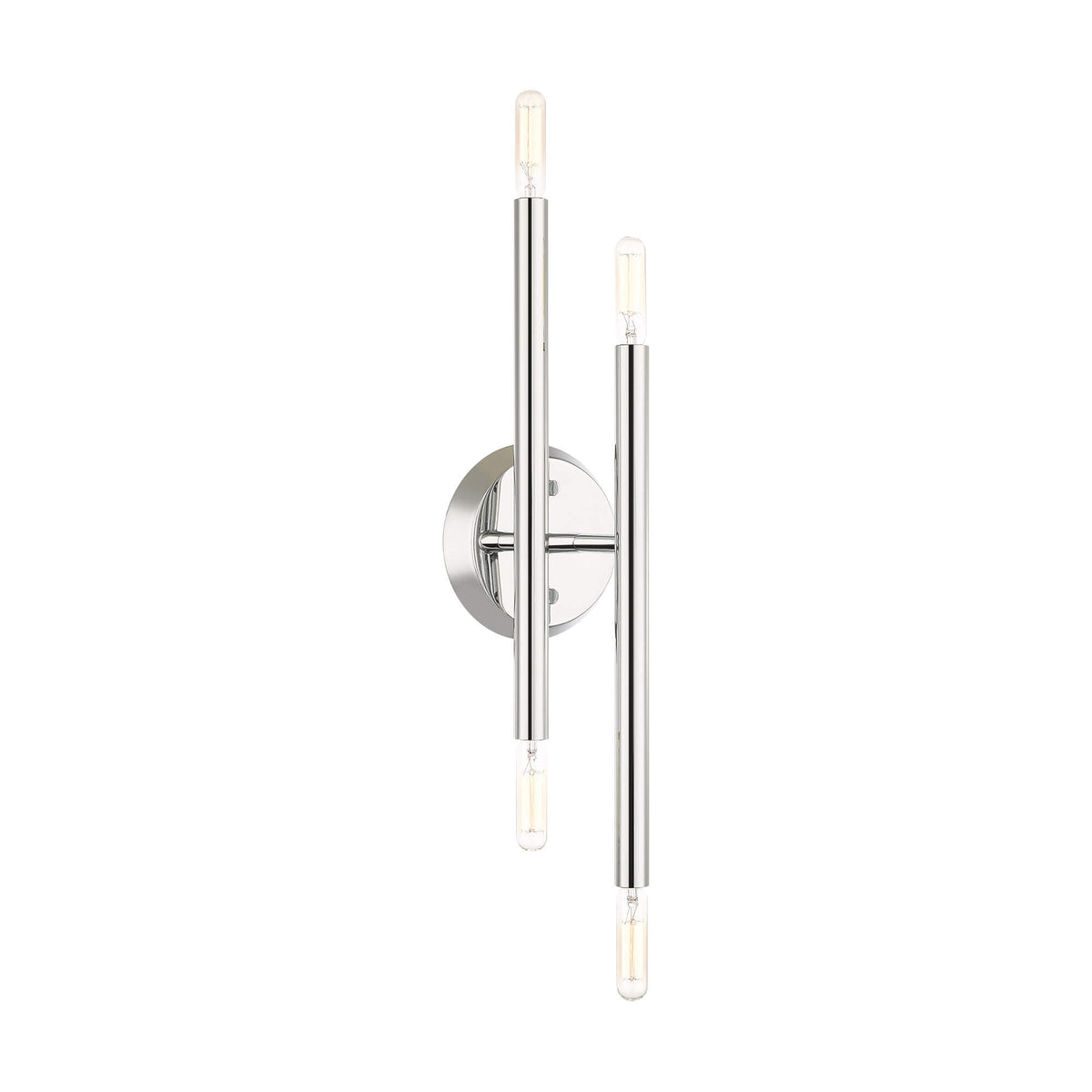 LIVEX LIGHTING Soho Sconce Polished Chrome 46771-05
