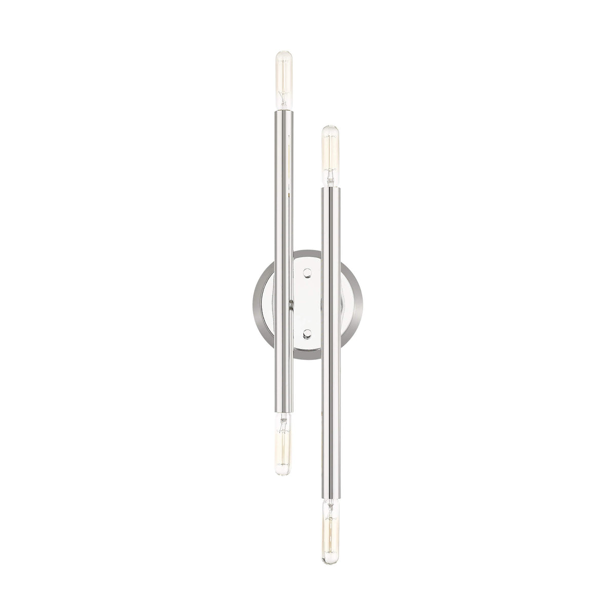 LIVEX LIGHTING Soho Sconce Polished Chrome 46771-05