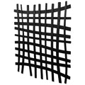 UTTERMOST GRIDLINES METAL WALL DECOR BLACK 04293