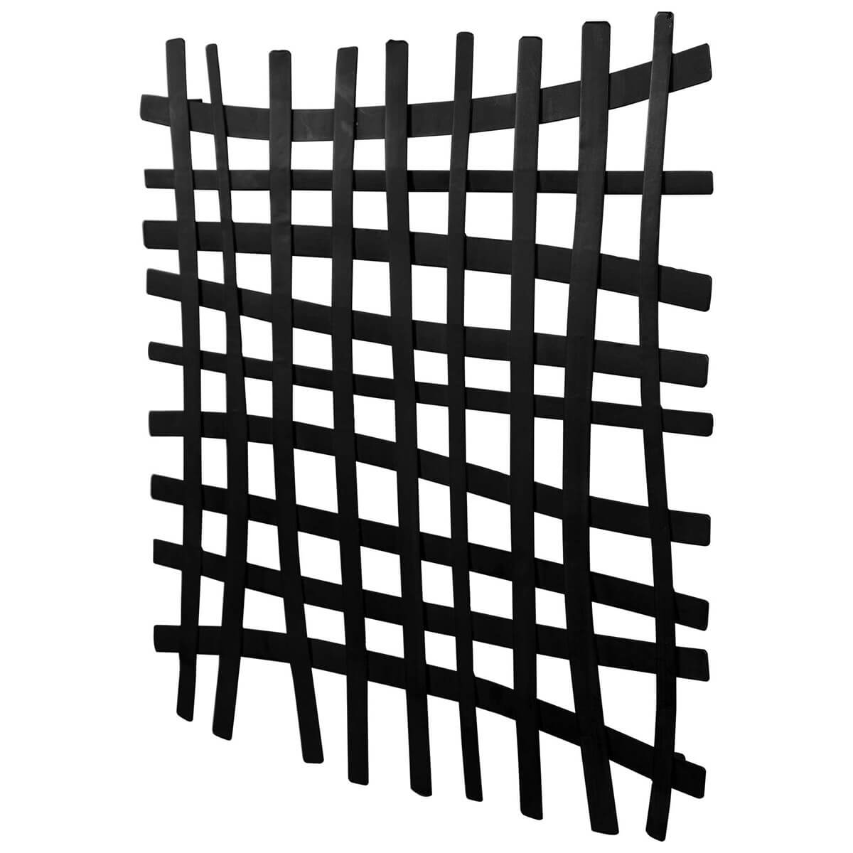 UTTERMOST GRIDLINES METAL WALL DECOR BLACK 04293