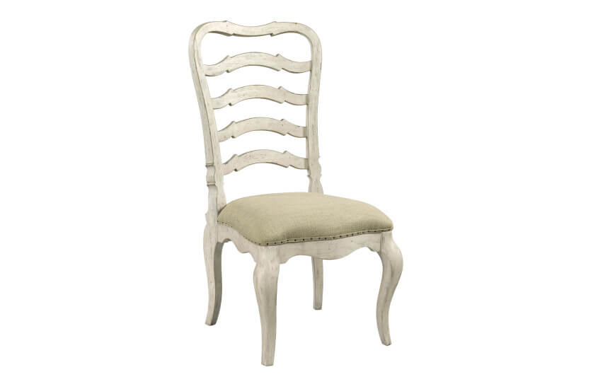 KINCAID SELWYN  LADDER BACK SIDE CHAIR SET OF TWO 020-636