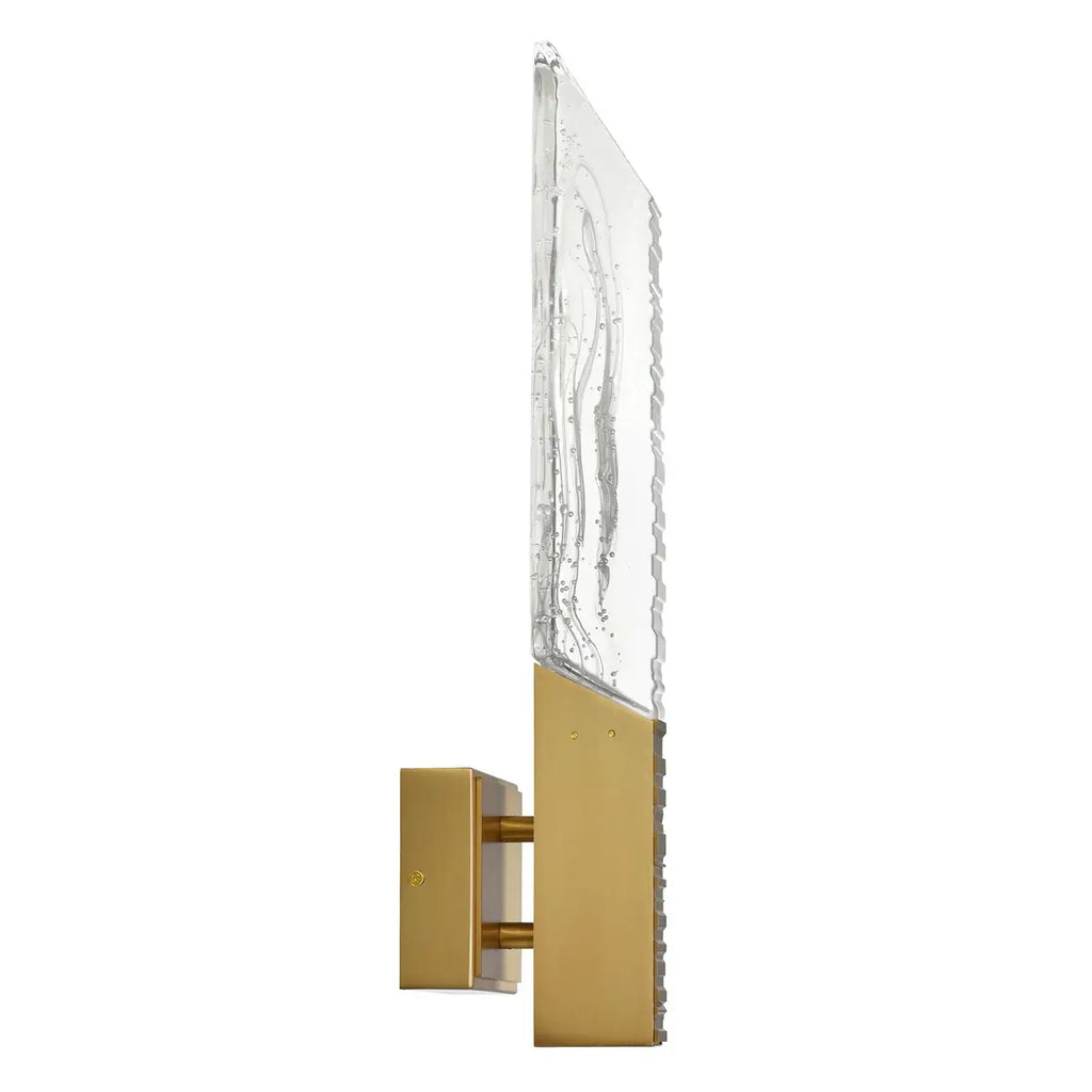 CWI LIGHTING PETRA LED 22" BRASS WALL LIGHT 1723W22-1-624