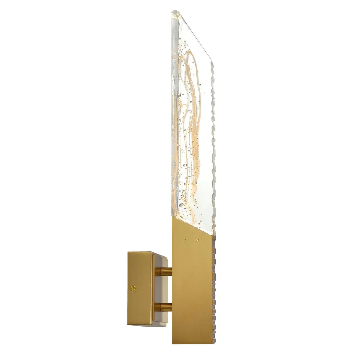 CWI LIGHTING PETRA LED 22" BRASS WALL LIGHT 1723W22-1-624