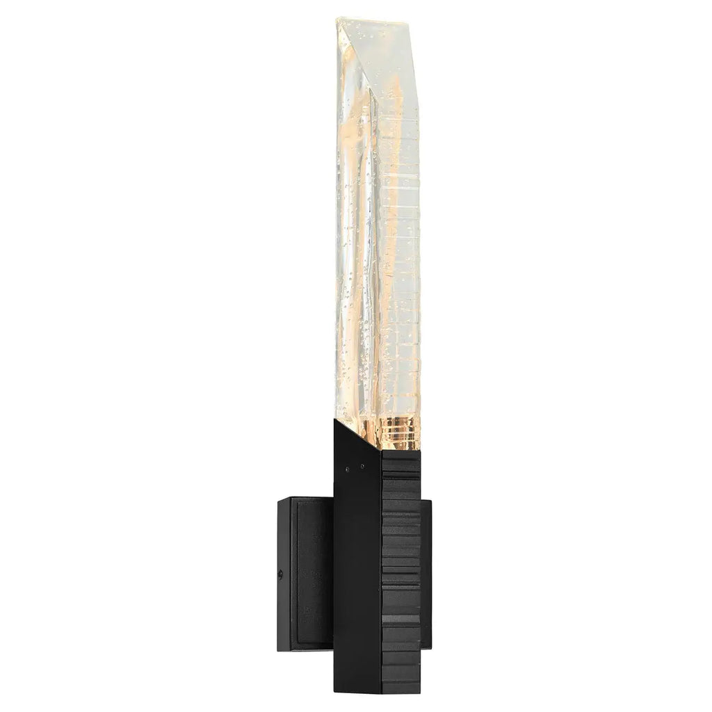 CWI LIGHTING PETRA LED 22" BLACK WALL LIGHT 1723W22-1-101-A