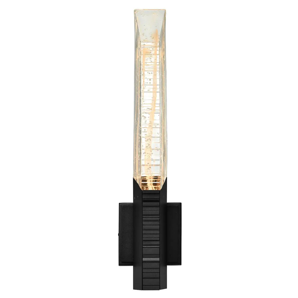 CWI LIGHTING PETRA LED 22" BLACK WALL LIGHT 1723W22-1-101-A