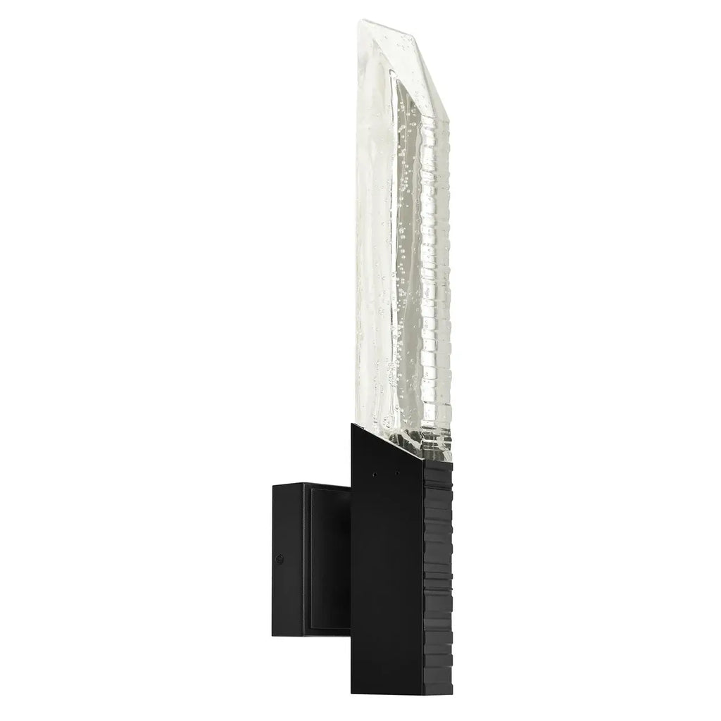 CWI LIGHTING PETRA LED 22" BLACK WALL LIGHT 1723W22-1-101-A
