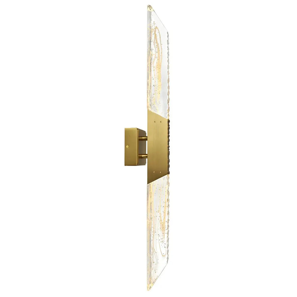 CWI LIGHTING PETRA LED 36" BRASS WALL LIGHT 1723W36-2-624