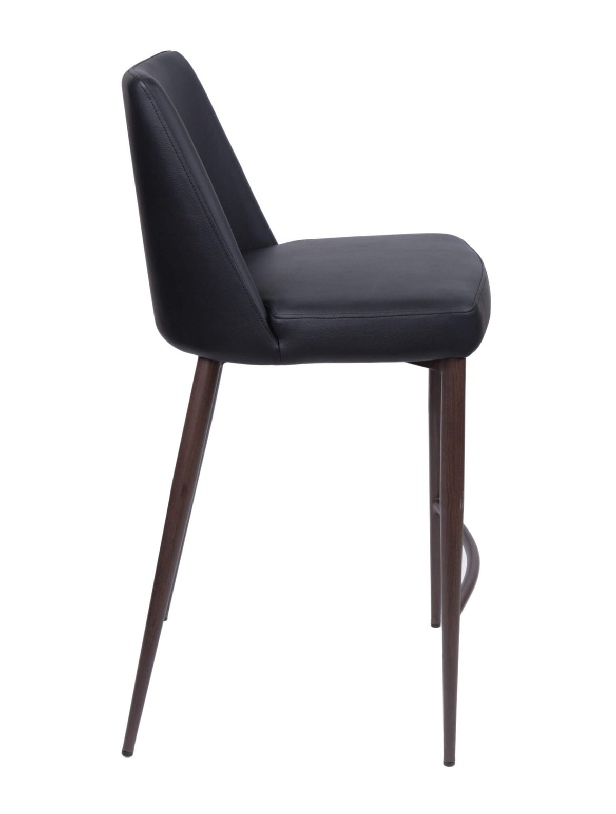 FURNISHINGS MATE PHIL COUNTER STOOL SET OF TWO CS 8004-BL-BW