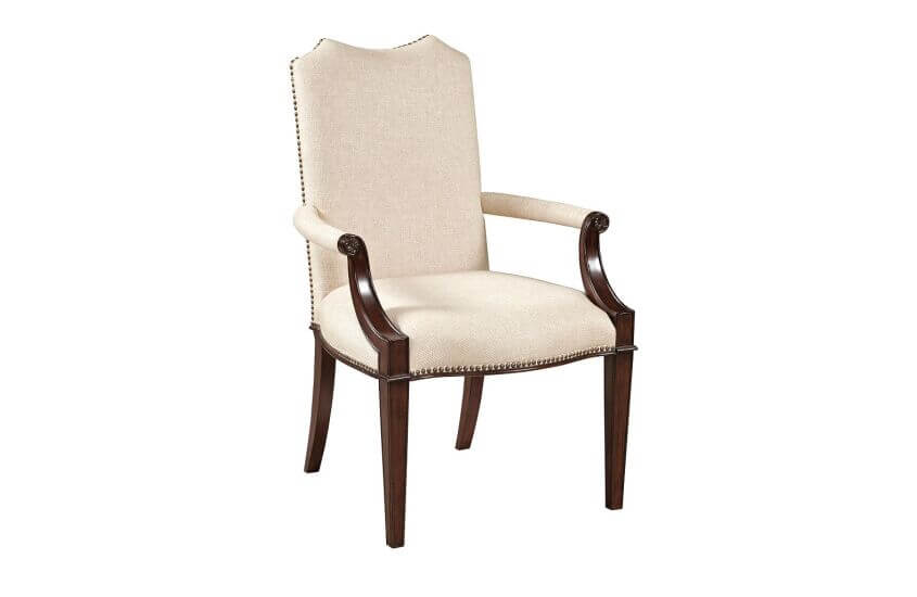 KINCAID HADLEIGH UPHOLSTERED ARM CHAIR SET OF TWO 607-623