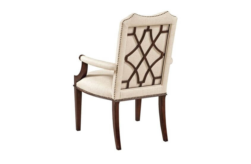 KINCAID HADLEIGH UPHOLSTERED ARM CHAIR SET OF TWO 607-623