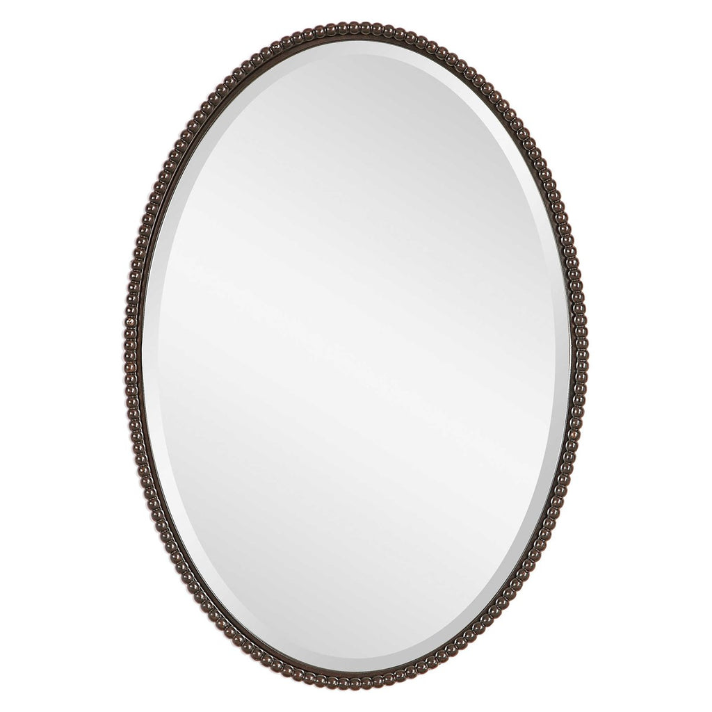 UTTERMOST  01101 B  SHERISE BRONZE OVAL MIRROR