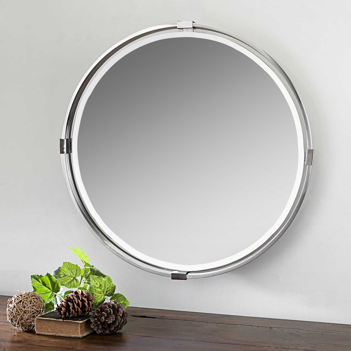 UTTERMOST  09109  TAZLINA ROUND MIRROR