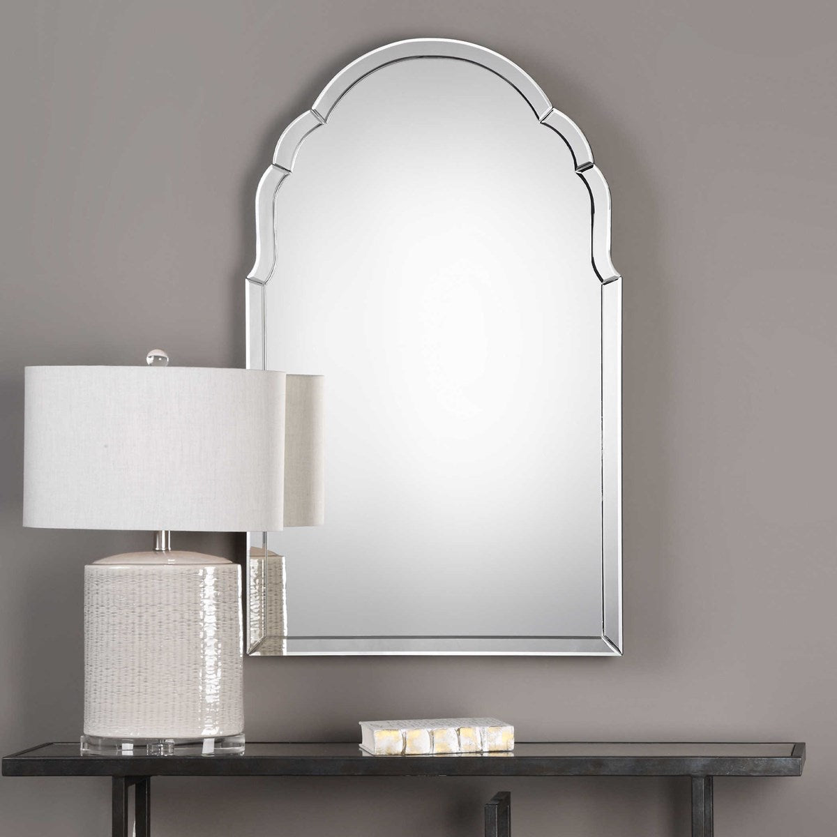UTTERMOST  09149  BRAYDEN FRAMELESS MIRROR