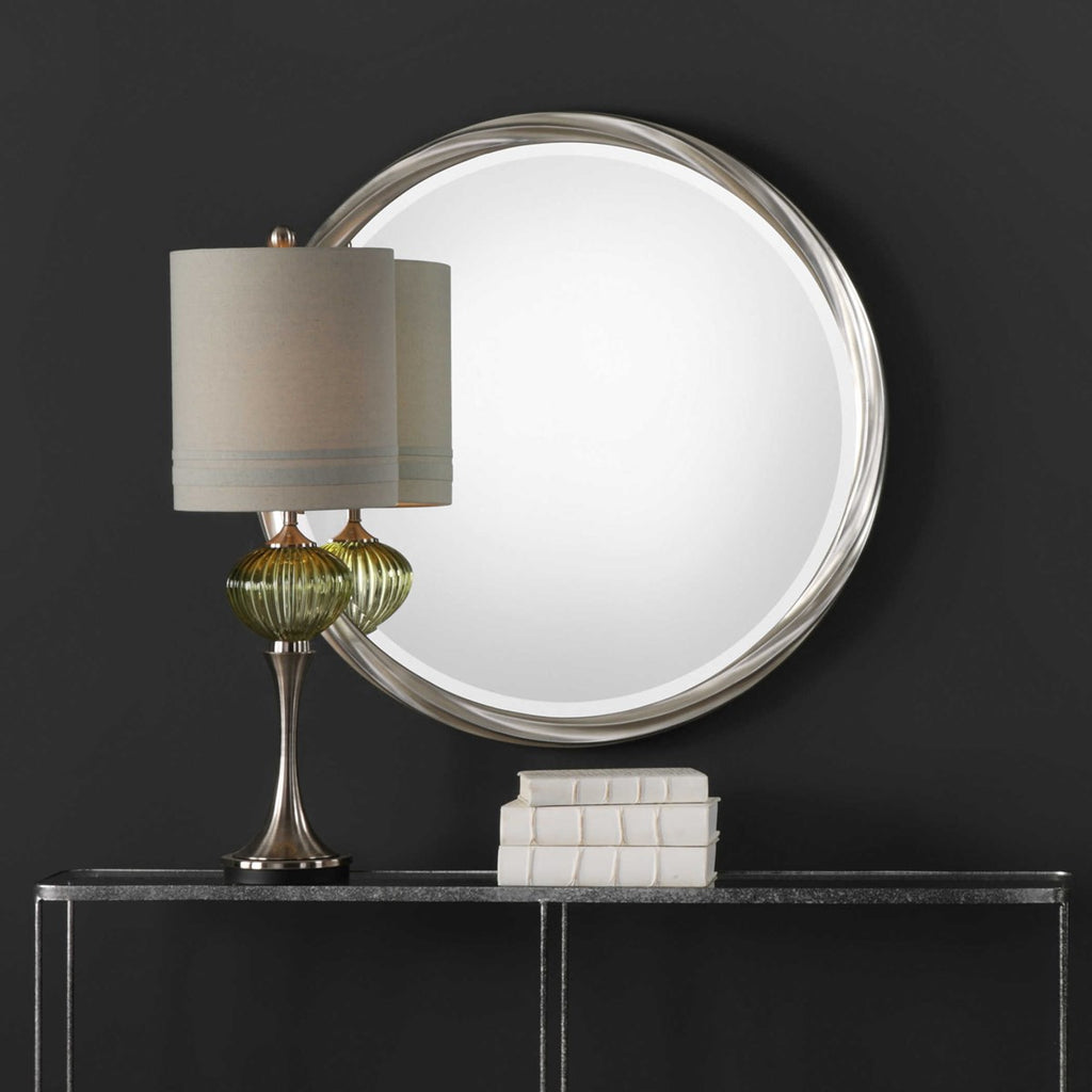 UTTERMOST  09278  ORION ROUND MIRROR