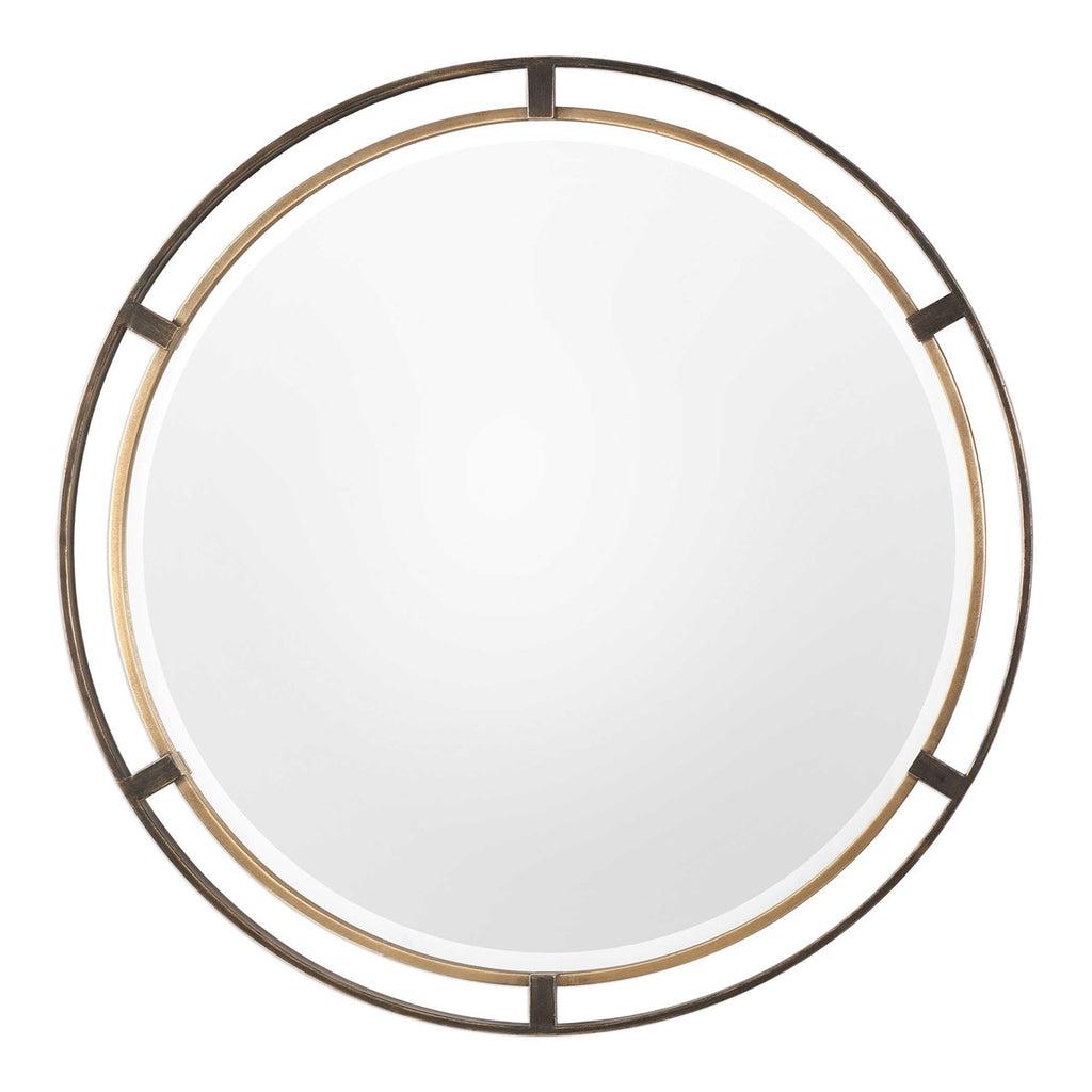 UTTERMOST   09332  CARRIZO ROUND MIRROR