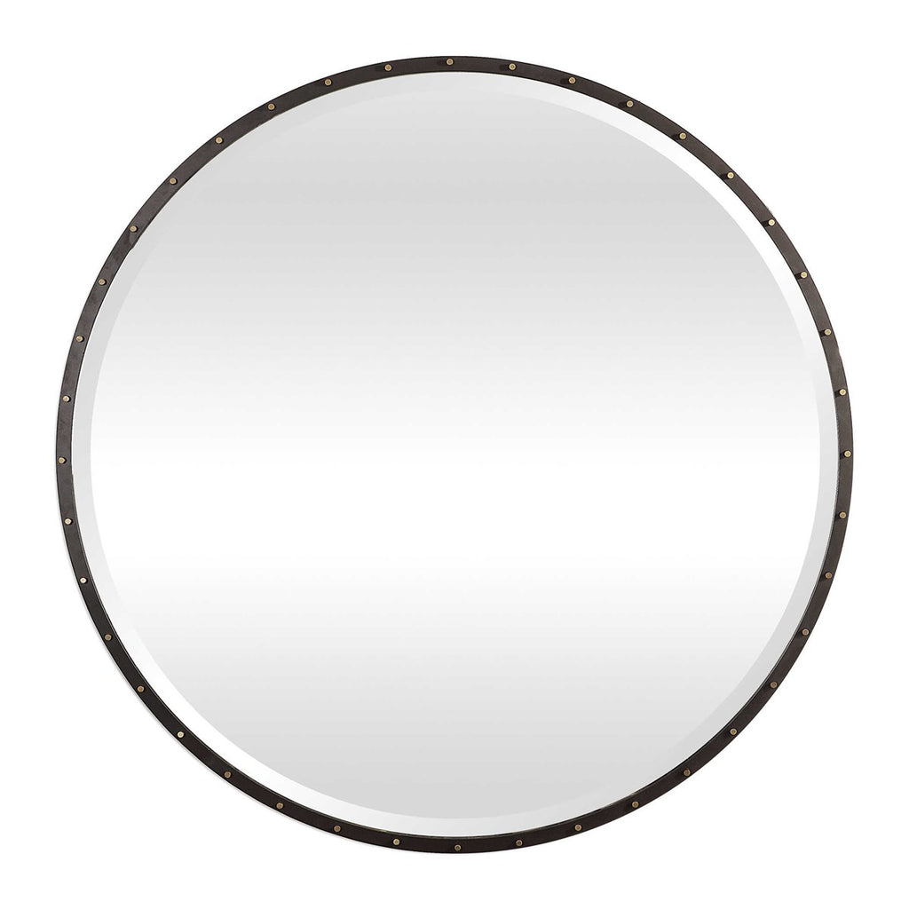 UTTERMOST  09456  BENEDO ROUND MIRROR