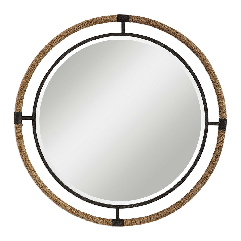 UTTERMOST  09475  MELVILLE ROUND MIRROR