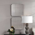 UTTERMOST  09570  LANGE SQUARE MIRRORS, SET OF 2
