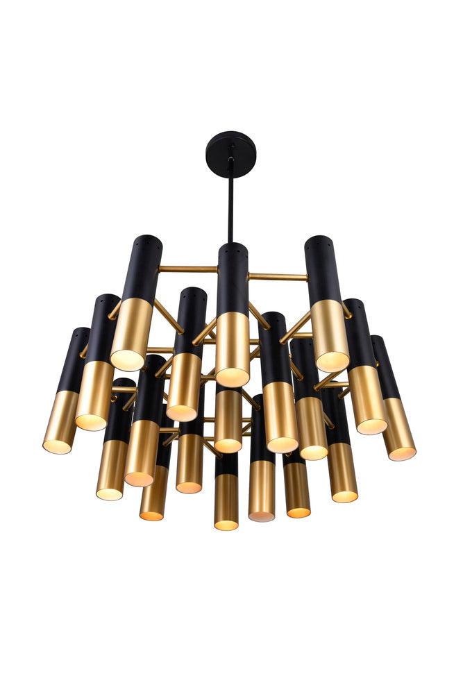 CWI LIGHTING  1015P26-19-129  Anem 19 Light Down Chandelier