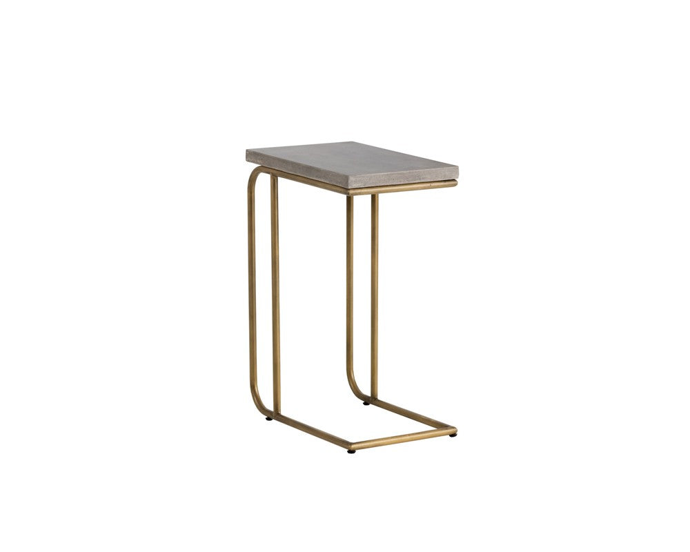 SUNPAN 102167  LUCIUS - C SHAPED END TABLE